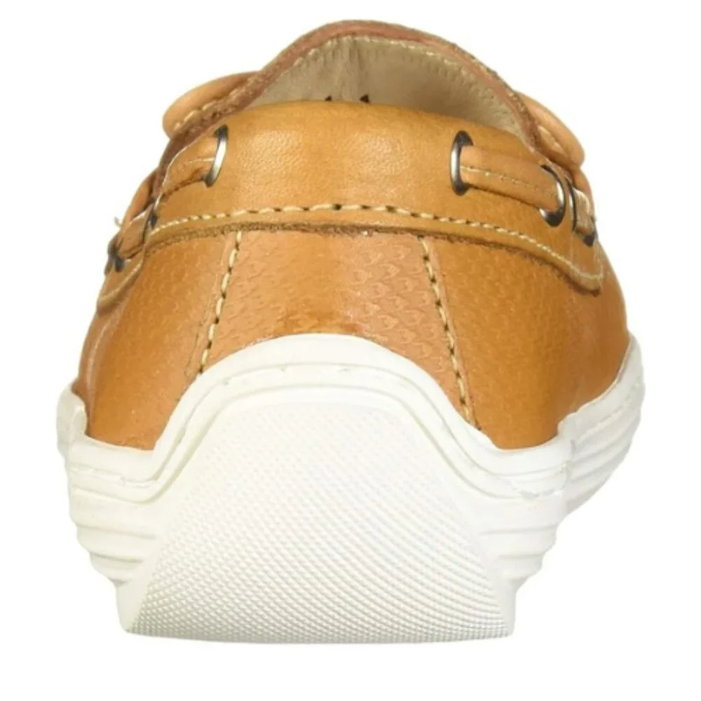 Driver Club USA Unisex-Child Kids Boys/Girls Leather Nantucket Loafer Size 5.5 M